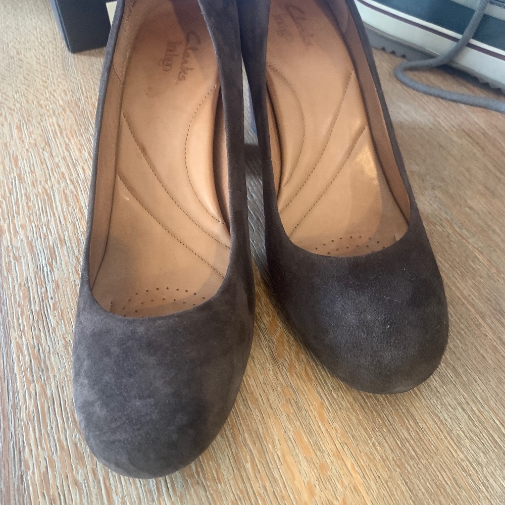 Clark indigo shoe